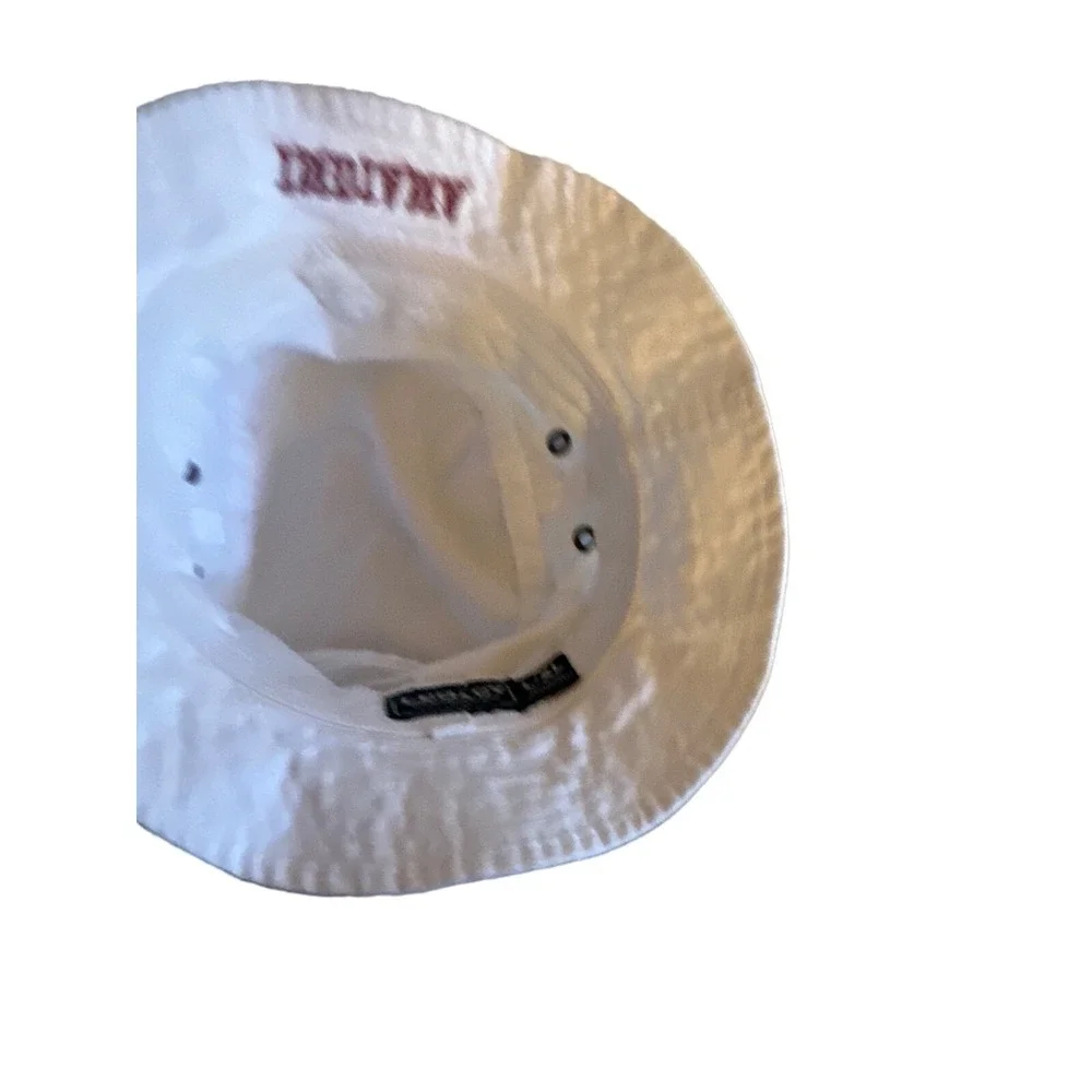 Indiana University White Embroidered Lettering Youth‎ Bucket Hat L/XL